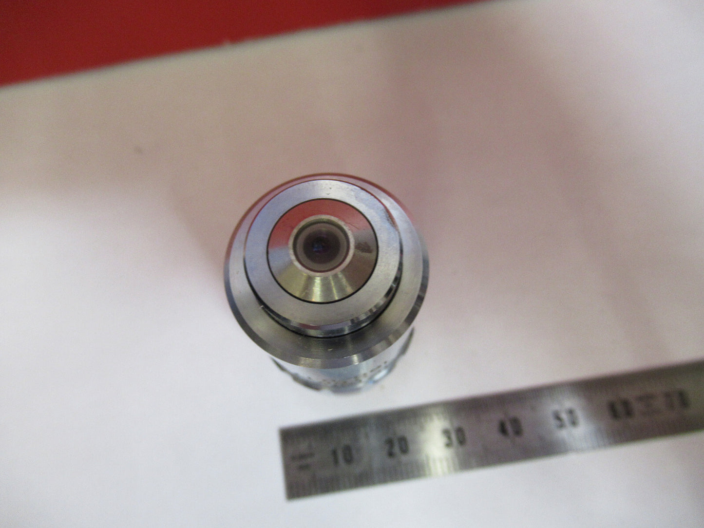 MEIJI JAPAN 40X /160 OBJECTIVE LENS  MICROSCOPE PART AS PICTURED  X8-B-06