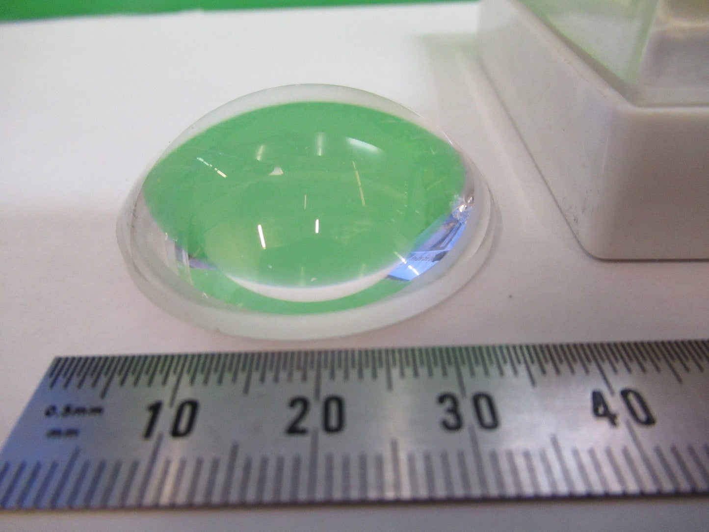 OPTICAL VIRGO PLANO CONVEX 50 FL 38mm LENS PHOTONICS OPTICS AS PICTURED T6-B-21