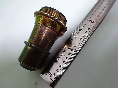 MIKROSKOPTEIL OBJEKTIV WATSON UK 1/6 VINTAGE OPTICS AS IS BIN#H7-A-15