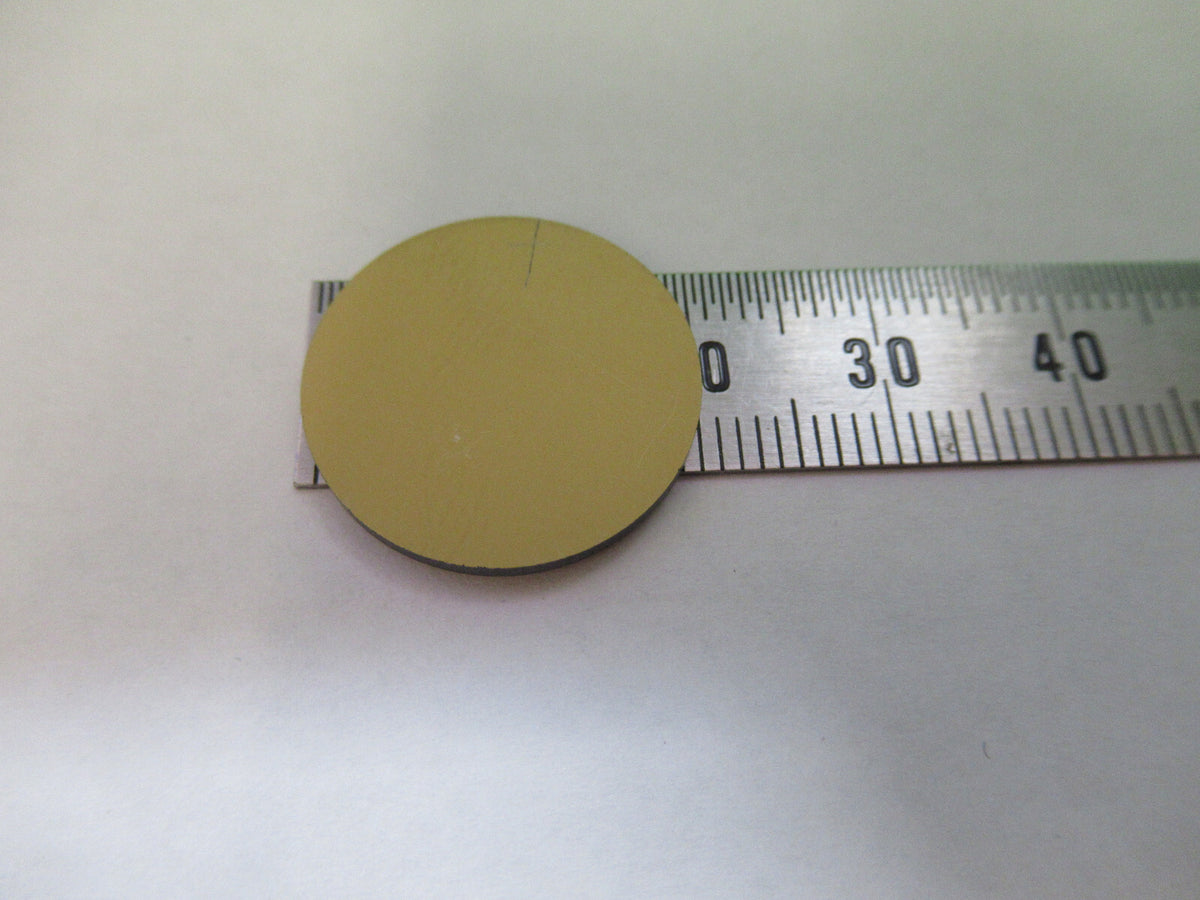 Blank Piezoelectric Quartz Crystal X-cut Gold Plated Piezo Sensor