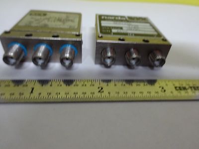 RF FREQUENCY MICROWAVE NARDA + K&L COAXIAL SWITCH LOT AS IS BIN#X1-11