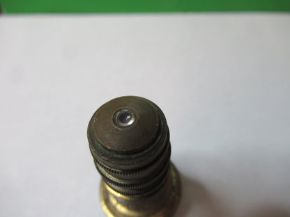 ANTIQUE REICHERT AUSTRIA "7a" OBJECTIVE  MICROSCOPE PART AS PICTURED S2-C-102