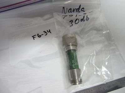 NARDA ATTENUATOR 771-30 30 dB GHz  RF MICROWAVE FREQUENCY BIN#F6-34