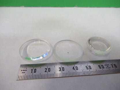 OPTICAL LOT LENSES CONCAVE CONVEX ZEISS GERMANY OPTICS AS PICTURED U8-B-04