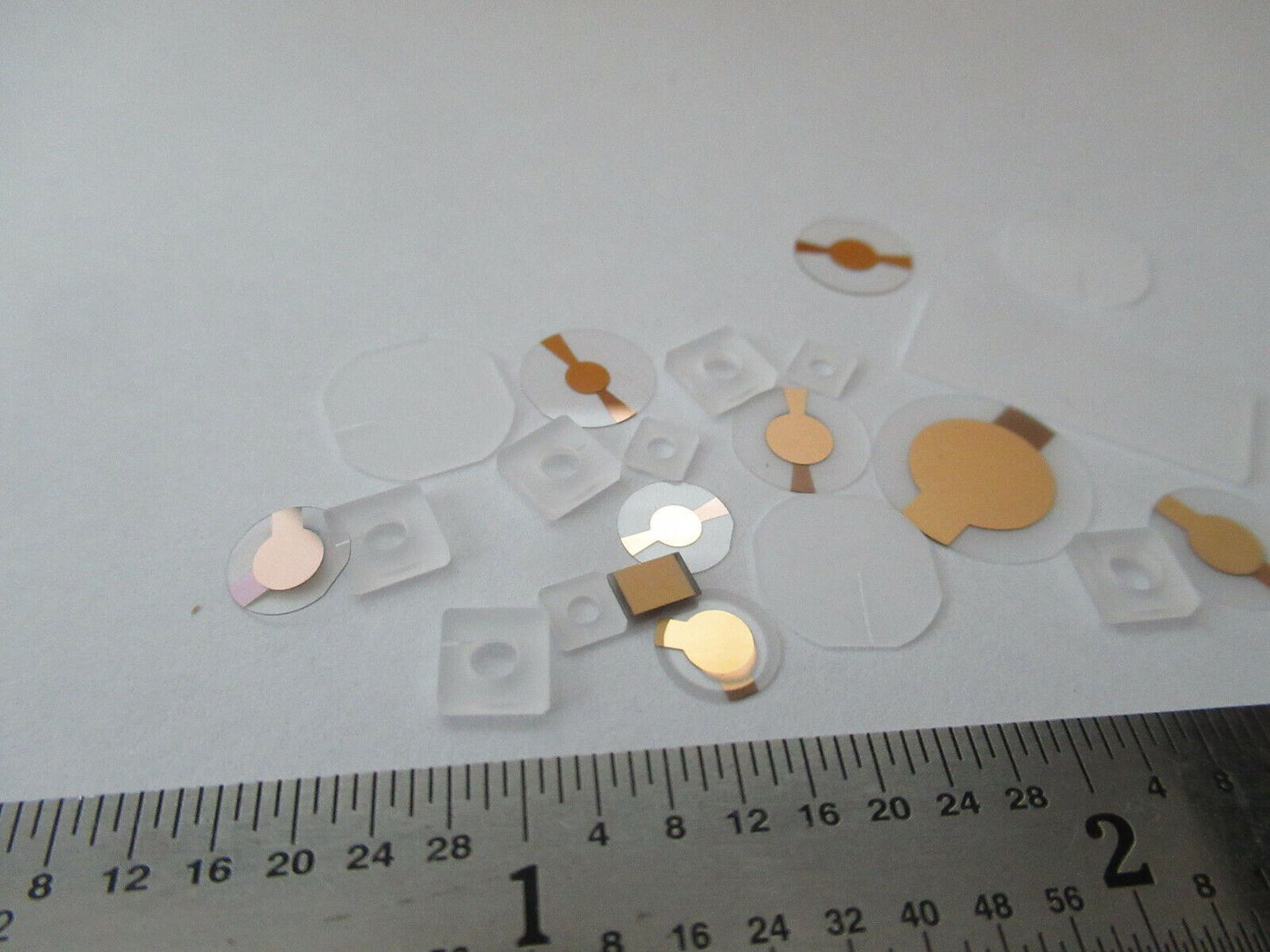LOT BLANK PIEZOELECTRIC QUARTZ CRYSTAL X- Y- YX-CUT PIEZO SENSOR AS PIC #F5-A-65
