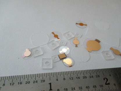 LOT BLANK PIEZOELECTRIC QUARTZ CRYSTAL X- Y- YX-CUT PIEZO SENSOR AS PIC #F5-A-65