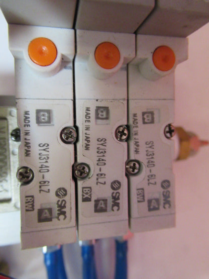 SMC JAPAN SYJ3140-6LZ PNEUMATICS CONTROL AS REMOVED  AS PICTURED  T9-A-52