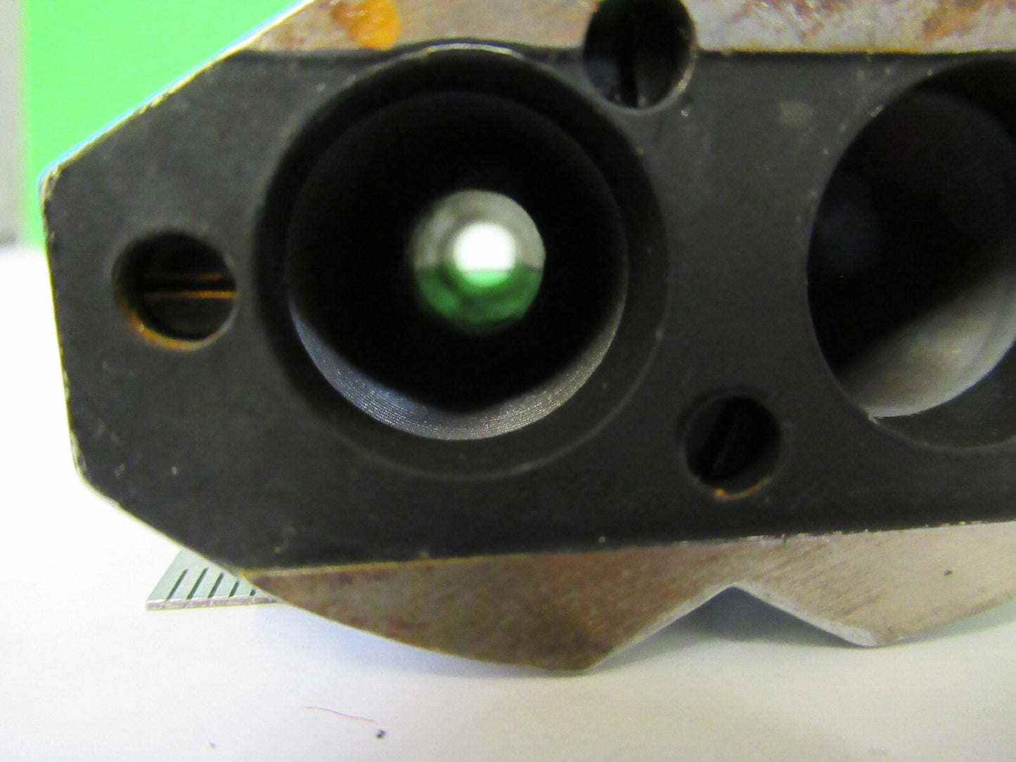 AO AMERICAN OPTICS STEREO OBJECTIVE 6X MICROSCOPE PART AS PICTURED X4-A-02