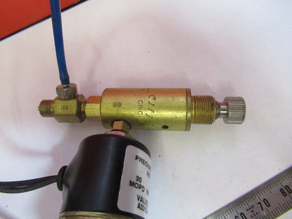 ELECTRIC SOLENOID AIR VALVE PRECISION DYNAMICS CONTROL FLOW AS IS H9-B-26