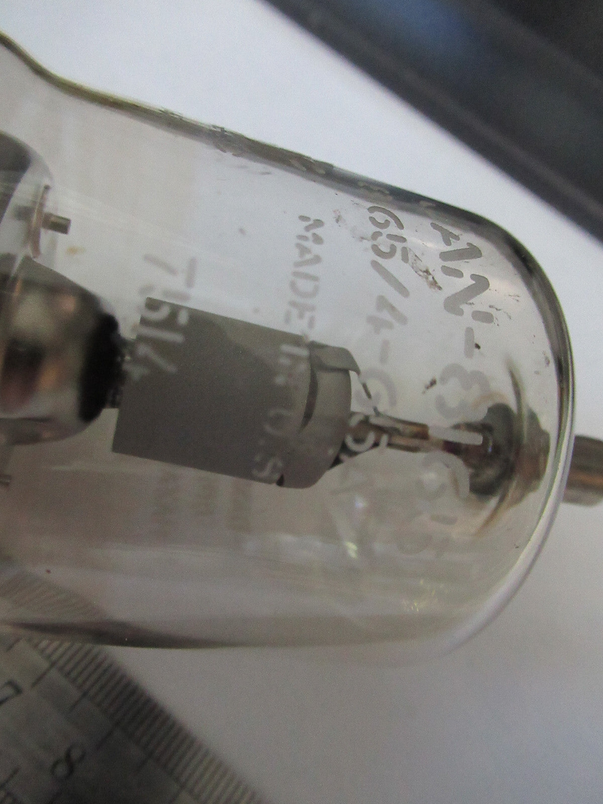 Large Transmission Vacuum Tube Eimac USA JAN-8165