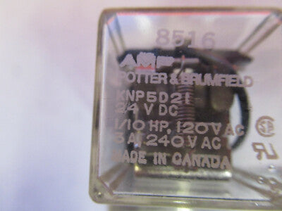 Potter Brumfield Electric Relay 24V KNP5D21