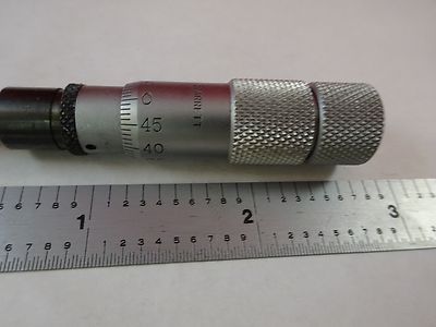 MICROMETER STARRET for OPTICAL LASER OPTICS AS IS BIN#D8-A-05