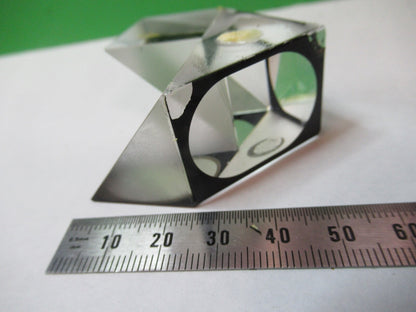 WILD HEERBRUGG SWISS GLASS PRISM ASSEMBLY MICROSCOPE PART AS PICTURED G5-A-02