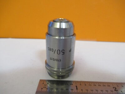 LEITZ WETZLAR OBJECTIVE POL 50X /170 OPTICS MICROSCOPE PART AS PICTURED &11-B-25