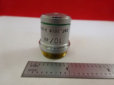 MIKROSKOPTEIL OBJEKTIV AO CAT 1019 10X AMERICAN OPTICS ACHRO AS IS BN#L3-E-20