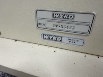 OPTICAL WYKO MANUAL TILT TIP TABLE INTERFEROMETER LASER OPTICS AS IS #LOB3