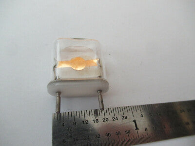 QUARTZ CRYSTAL FREQUENCY CONTROL BLILEY BG27 GLASS PACKAGE AS PICTURED &F2-A-84