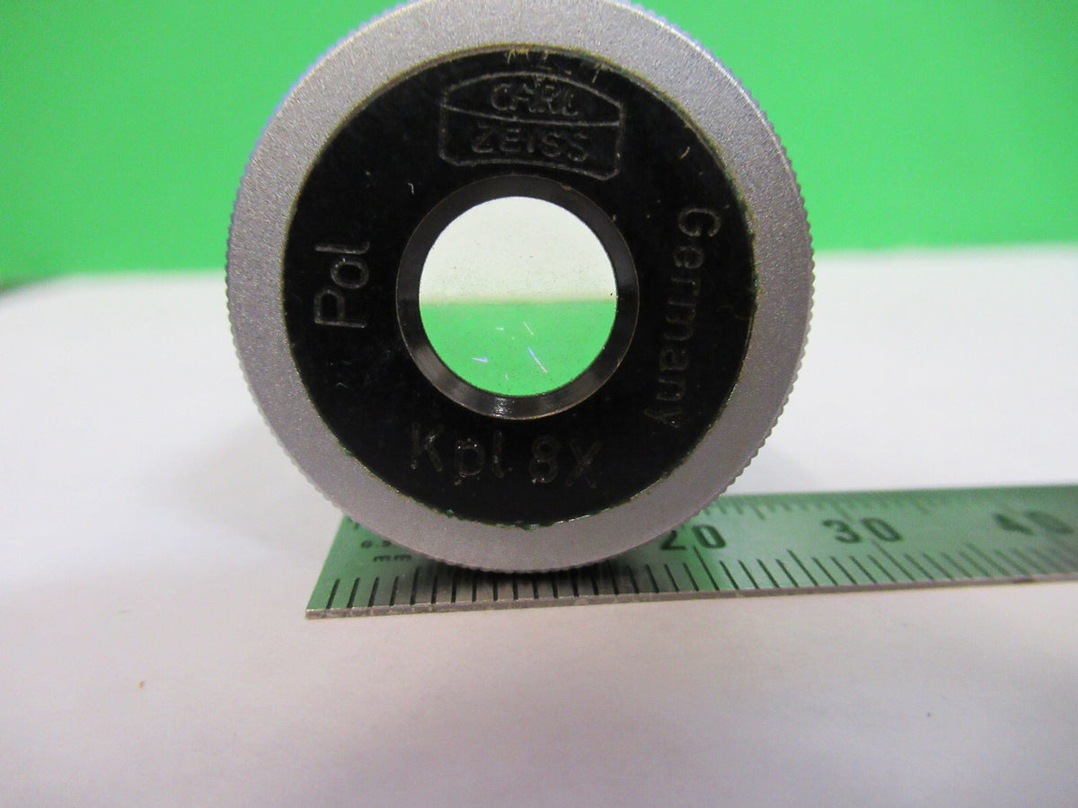CARL ZEISS GERMANY POL EYEPIECE KPL 8X OCULAR MICROSCOPE PART AS PICTURED X9-B-8