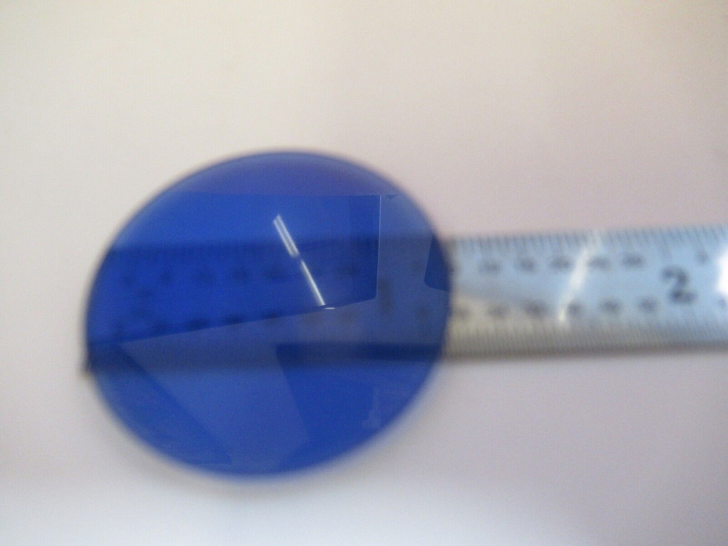 CARL ZEISS JENA BLUE GLAS FILTER OPTICS MIKROSKOP TEIL WIE ABGEBILDET &amp;A7-A-79