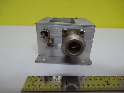 RF MICROWAVE FREQUENCY AVANTEK DCB-42 AMPLIFIER AS IS BIN#W6-04