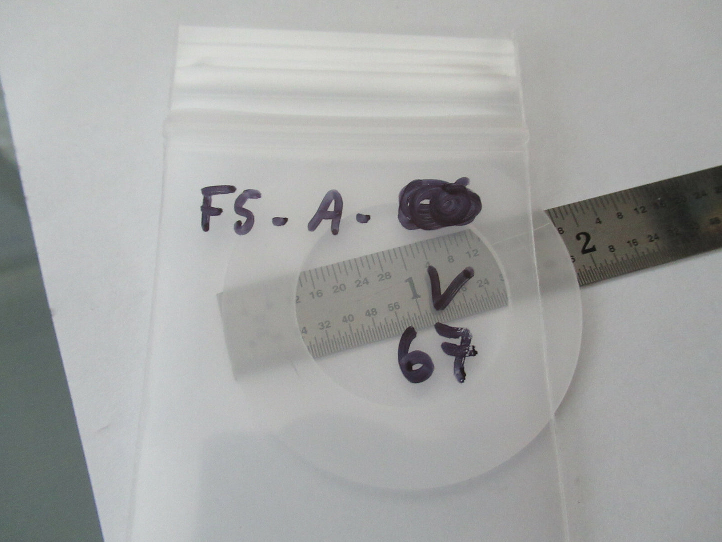 Blank Piezoelectric Quartz Crystal X-cut Unplated Piezo Sensor AS Pic