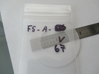 Blank Piezoelectric Quartz Crystal X-cut Unplated Piezo Sensor AS Pic