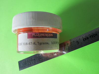 MICROSCOPE CONTRAST AGENT FLUORESCEIN 5 GRAMS TINT  BIN#A9-34