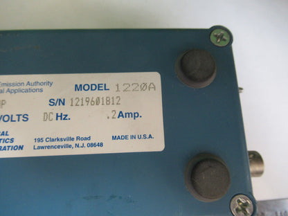 PHYSICAL ACOUSTIC EMISSION CORP AE 1220A PRE-AMPLIFIER SENSOR AS PICTURE R9-A-06