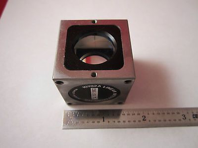 OPTICAL INTERFEROMETER HP 10702A BEAM SPLITTER CUBE LASER OPTICS BIN#1