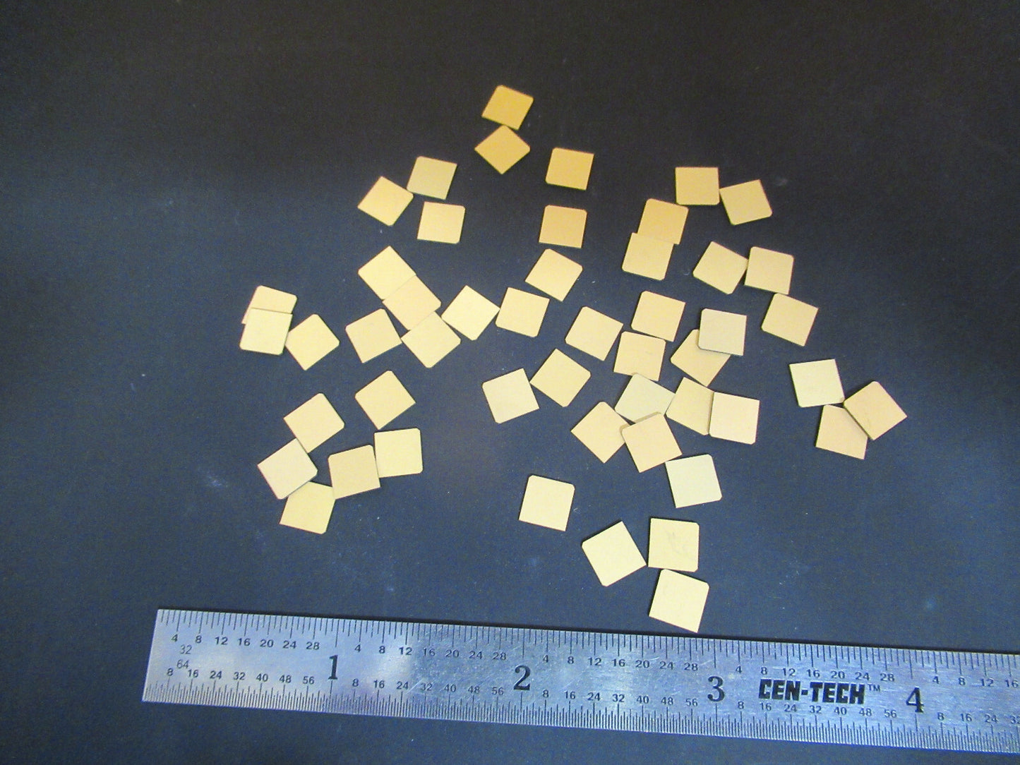 Lot Y-cut Gold Plated Quartz Piezoelectric Blanks Ultrasonic Sensor