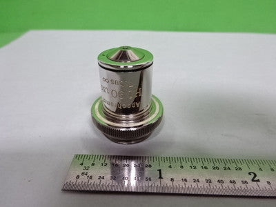 MICROSCOPE PART OBJECTIVE CARL ZEISS GERMANY APO 90X [dirty] OPTICS AS IS #AE-24
