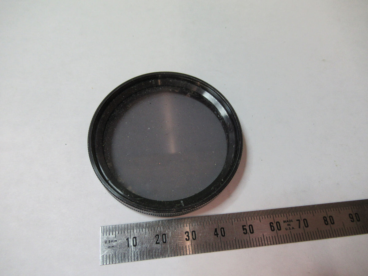 OPTICAL POLARIZER VIVITAR FILTER OPTICS AS PICTURED X6-A-145