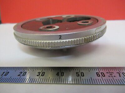 DIALUX LEITZ GERMANY NOSEPIECE QUINTUPLE MICROSCOPE PART AS PICTURED &B1-B-36