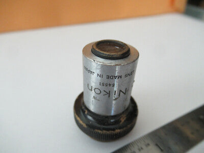 Nikon Japan M20 Metallograph Objective Lens Microscope Part