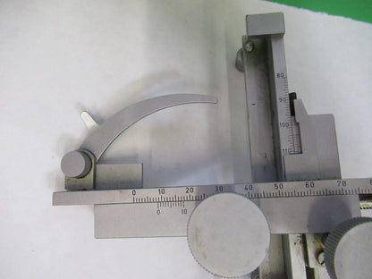 LEITZ GERMANY XY STAGE CLIPS UNIVERSAL MOUNT MICROSCOPE PART AS PICTURED X9-B-15