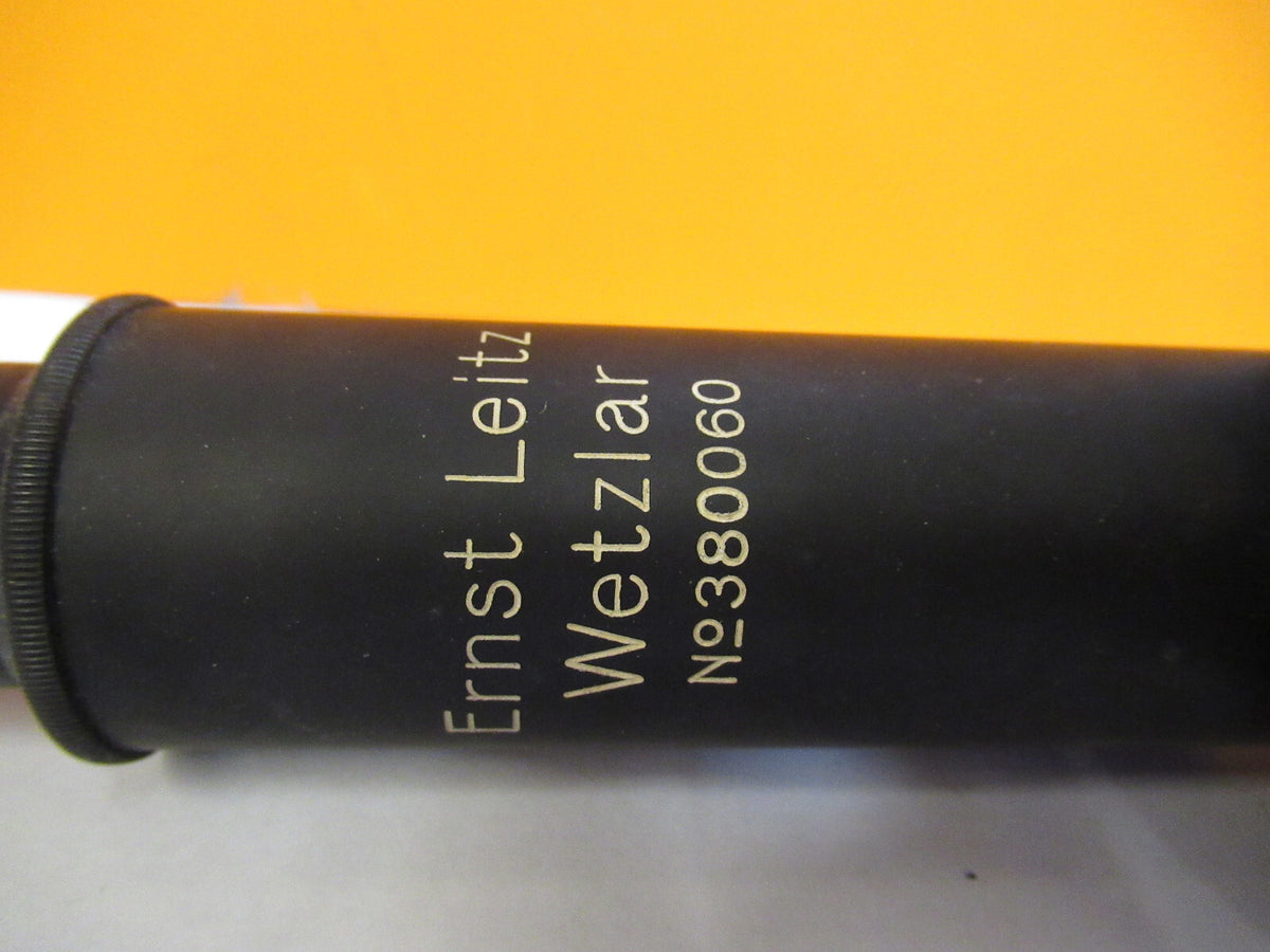 LEITZ WETZLAR GERMANY TUBUS + NOSEPIECE MICROSCOPE PART AS PICTURED S4-B-32
