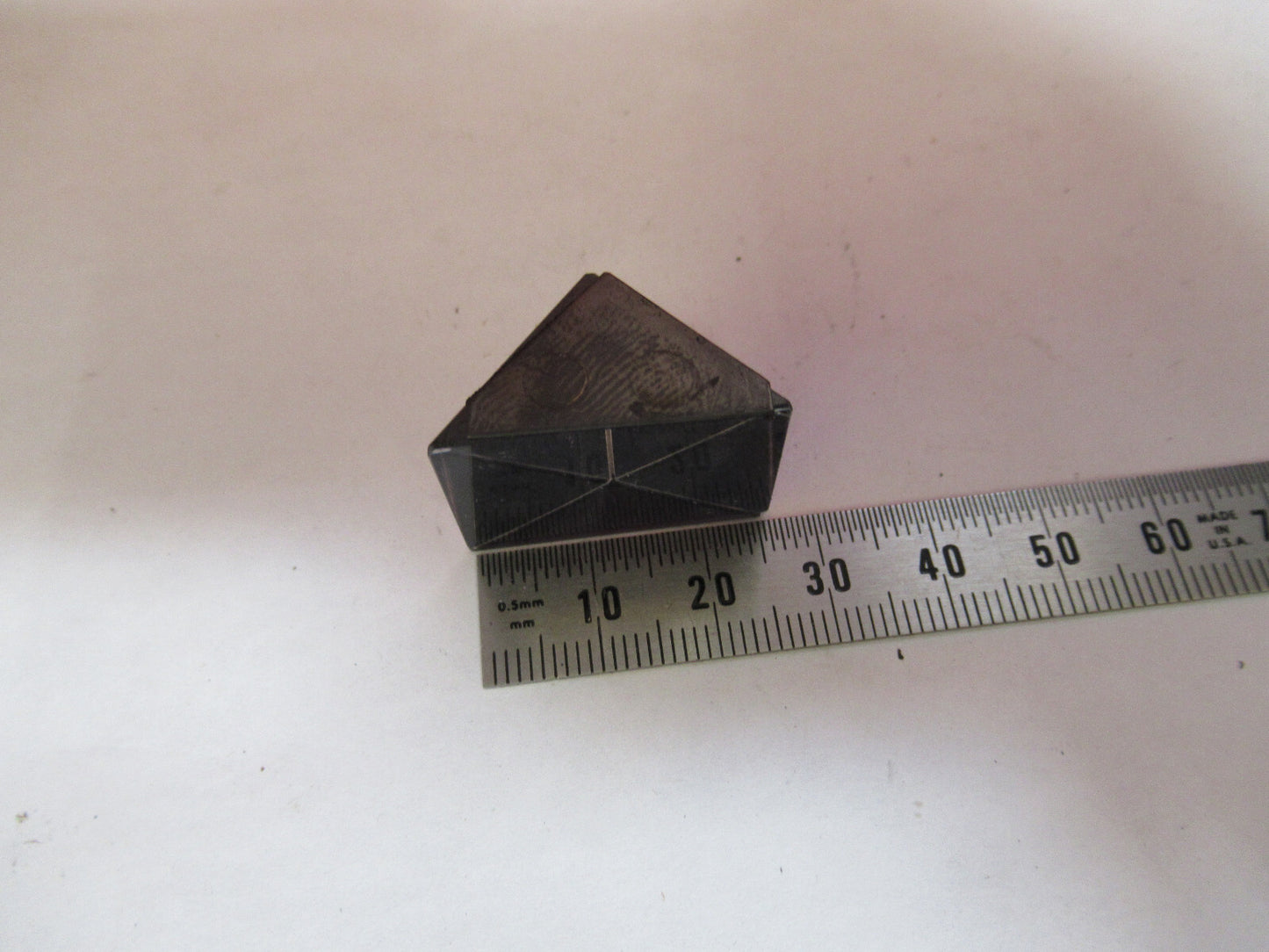 OLYMPUS JAPAN HEAD GLASS PRISM OPTICS MICROSCOPE PART AS PICTURED T9-A-57