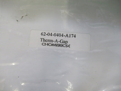 CHOMERICS THERMAL GAP 62-04-0404-A174  HEAT CONTROL  LAYER AS PICTURED U8-A-57