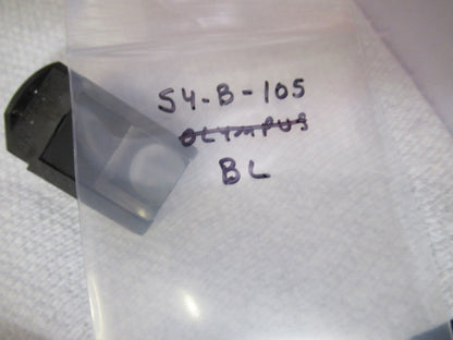 ANTIQUE BAUSCH LOMB OPTICS GLASS PRISM MICROSCOPE PART AS PICTURED S4-B-105