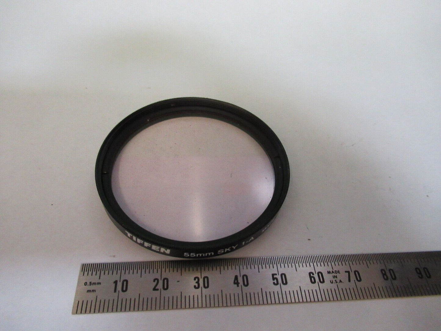 CAMERA LENS COVER FILTER TIFFEN SKY 1-A 55mm AS PICTURED R2-A-110
