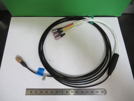 10 Feet Triaxial Cable 1/4-28 jack for Piezo Accelerometer Pictured