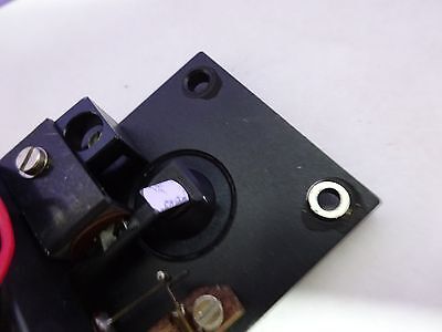 LEICA REICHERT POLYVAR SHUTTER OPTICS PIECE MICROSCOPE PART &IL-2-14