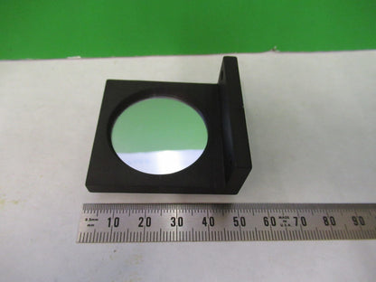 ZEISS GERMANY  MOUNTED MIRROR FLAT MICROSCOPE PART AS PICTURED V8-B-14