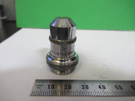 Antique Ernst Leitz 3r Objective Optics Microscope Part