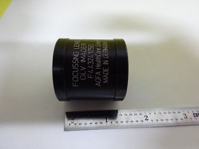 OPTICAL MAGNIFICATION LENS GLV IMAGER AGFA GERMANY OPTICS AS IS BIN#P9-14