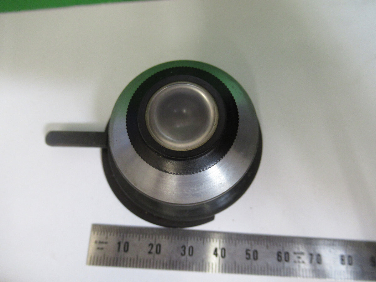 CBS KASSEL ANTIQUE CONDENSER +IRIS OPTICS MICROSCOPE PART AS PICTURED X5-A-73