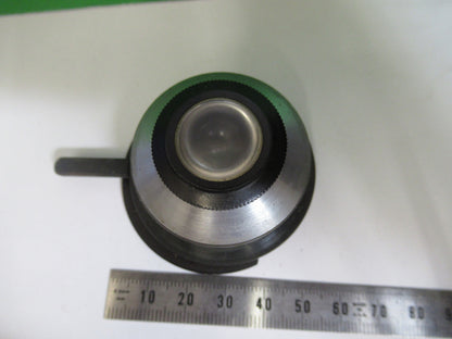 CBS KASSEL ANTIQUE CONDENSER +IRIS OPTICS MICROSCOPE PART AS PICTURED X5-A-73