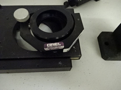 FOR PARTS LOT OPTICS FIXTURES ORIEL NEWPORT HOLDER MOUNTS SUPPORT AS IS #TC1-J