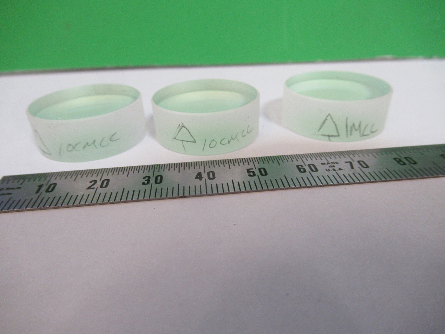 Optical ex-NASA Lot Lenses Infrared Coated Laser Optics