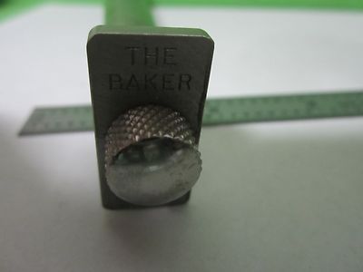 Microscope Part Optical Gaertner Fixture ?? the Baker Optics